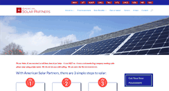 Desktop Screenshot of americansolarpartners.com