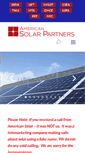 Mobile Screenshot of americansolarpartners.com